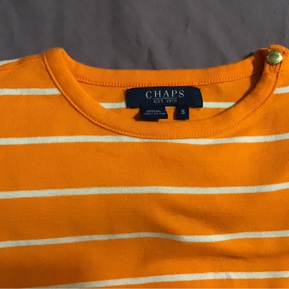 Chaps Stripes Top - Picture 3 of 9